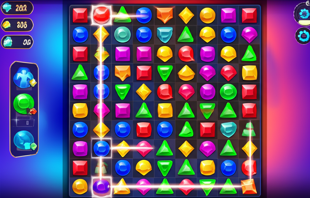 Gem Matcher game thumbnail